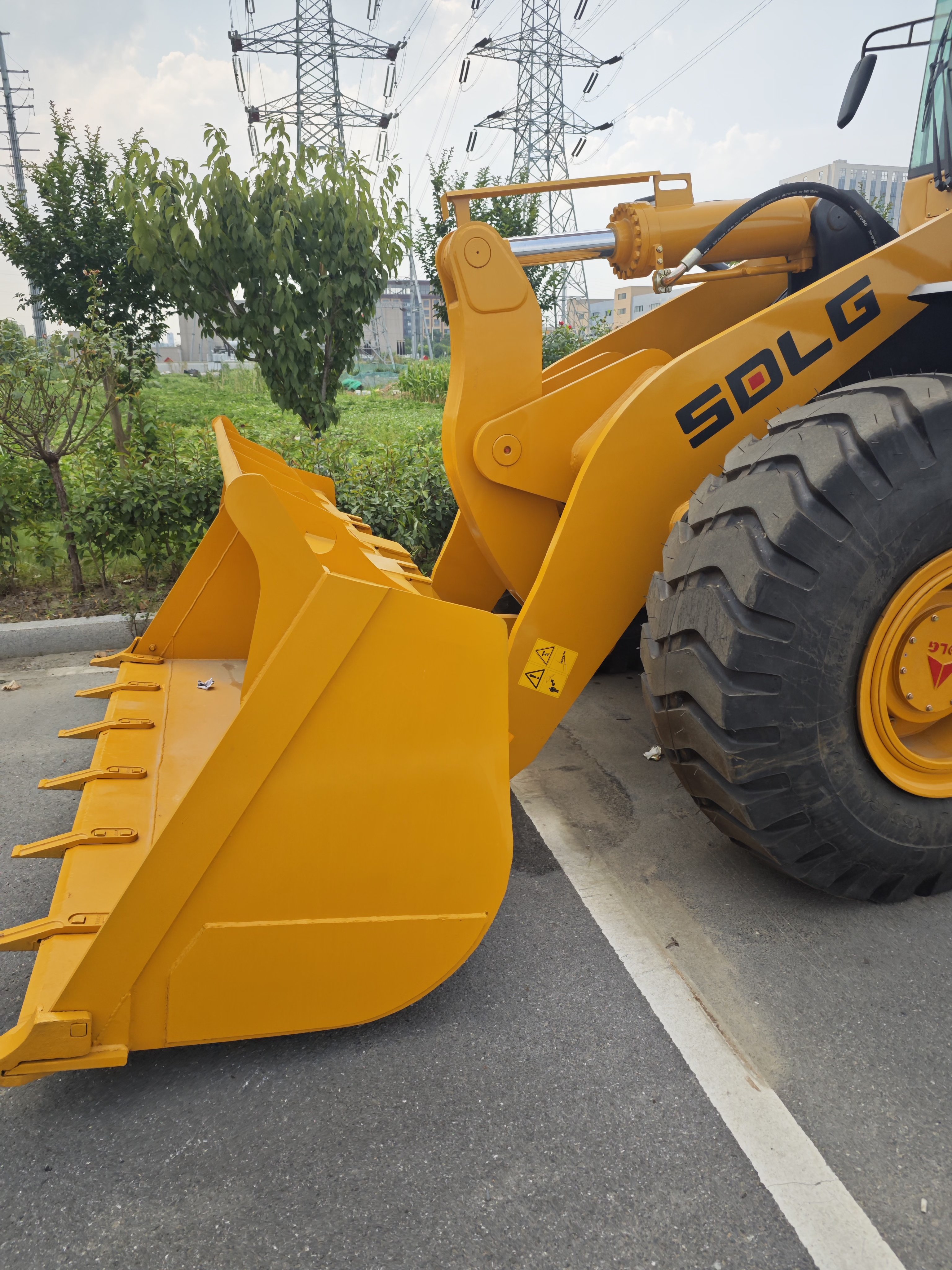 Used SDLG LG956L Mini Wheel Loader L956 Wheel Loader LG956L with Weichai Engine Made by Lingong