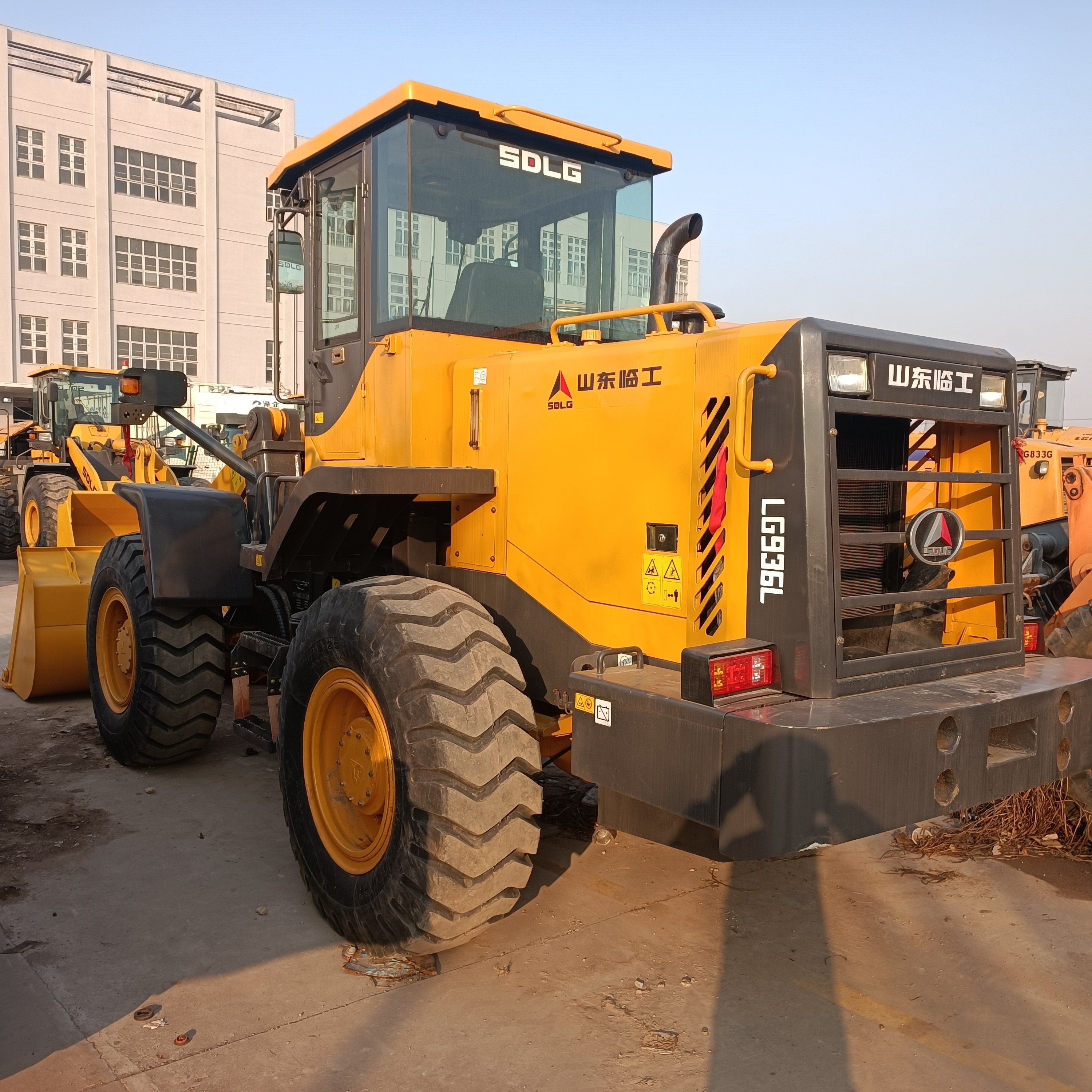 Fuel saving and low noise second-hand Lingong 936L loader for sale,used sdlg lg936l loader