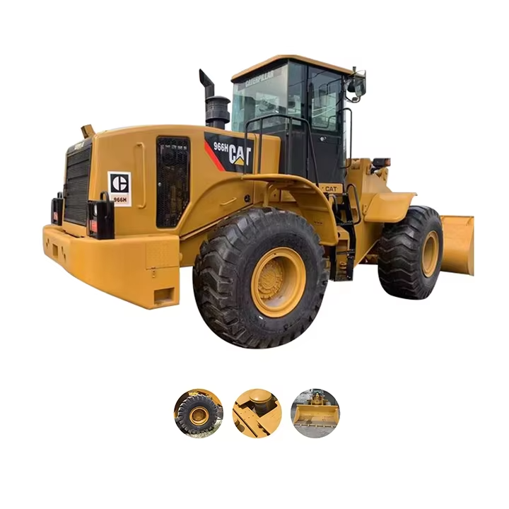 Professional Factory Used Caterpillar Loader durable 6 Ton Cat966 CAT 966 966H Wheel Loaders for Sale