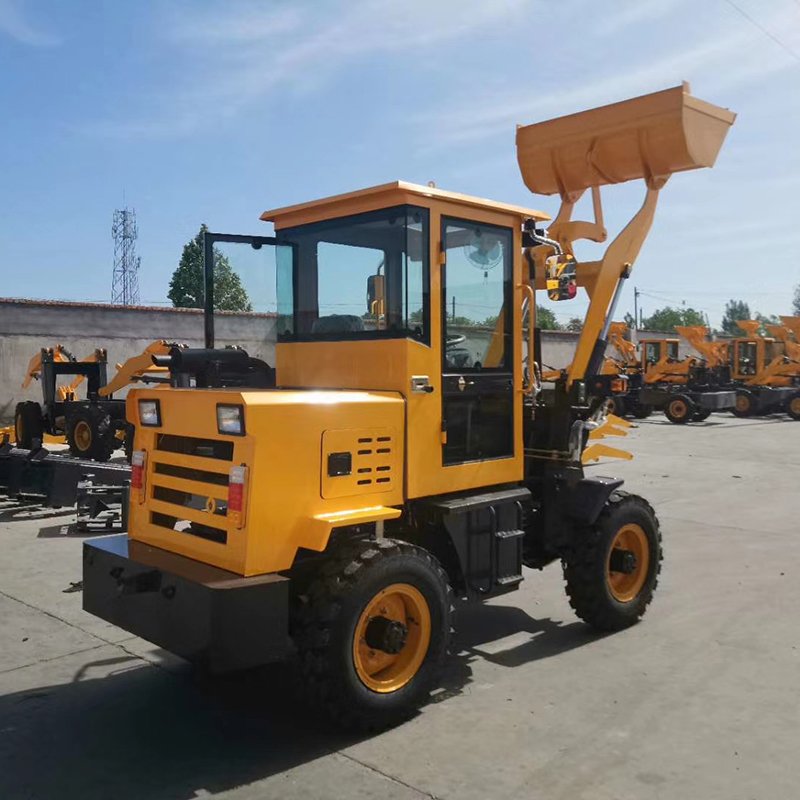 CE Approved China 1 Ton Front End Wheel Loader with 0.5m3 Bucket Capacity 4x4 Drive Engine Gearbox Components 1 Year Warranty