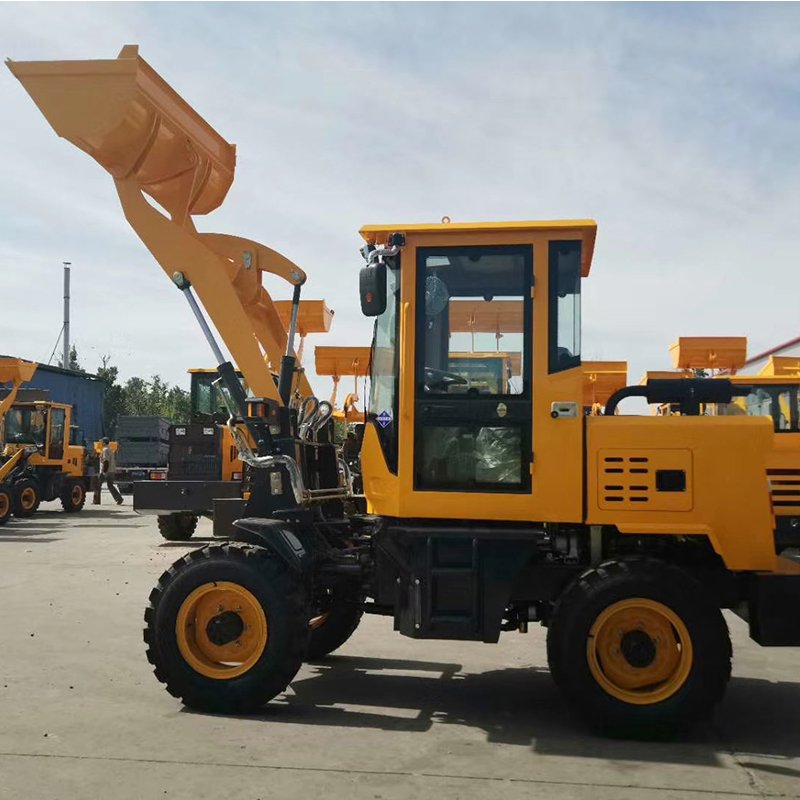 CE Approved China 1 Ton Front End Wheel Loader with 0.5m3 Bucket Capacity 4x4 Drive Engine Gearbox Components 1 Year Warranty