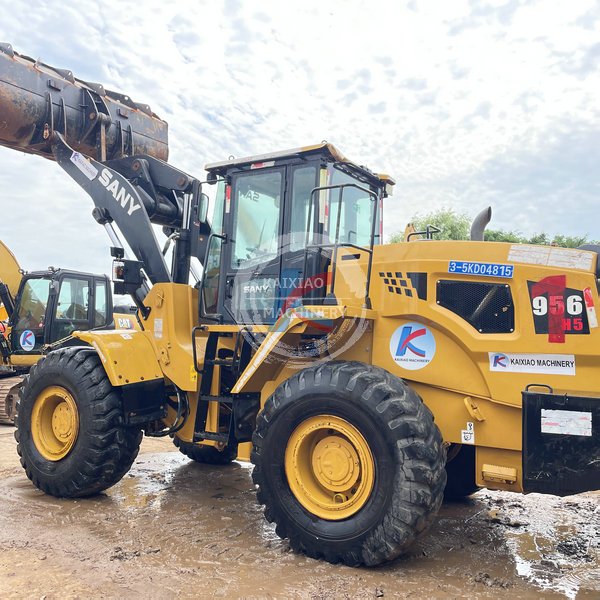 Used SANY SYL956H5 heavy equipment 6 ton 5TON wheel loader construction equipment CHINA front loader