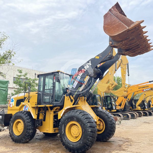 Used SANY SYL956H5 heavy equipment 6 ton 5TON wheel loader construction equipment CHINA front loader