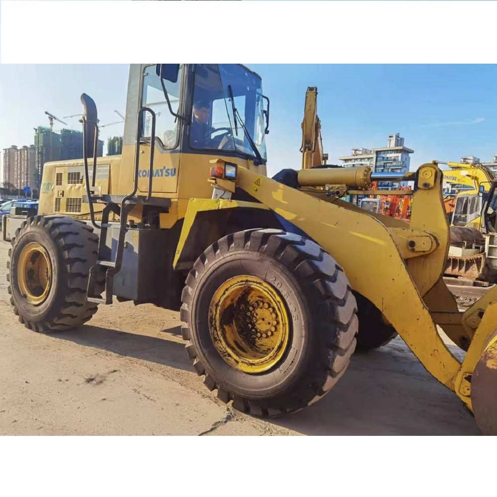 second hand loader komatsu wa320-5 used loaders