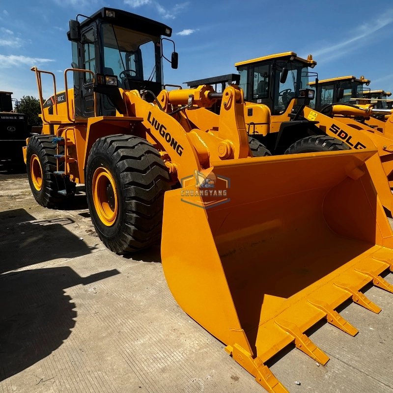 LiuGong CLG 856 Wheel Loader Used Heavy Duty 4x4 Tractor Front Loader Original Imported from China Cheap Sale