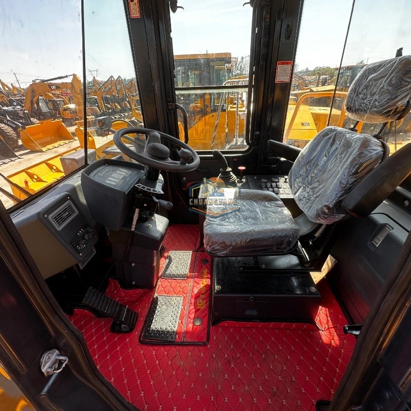 LiuGong CLG 856 Wheel Loader Used Heavy Duty 4x4 Tractor Front Loader Original Imported from China Cheap Sale