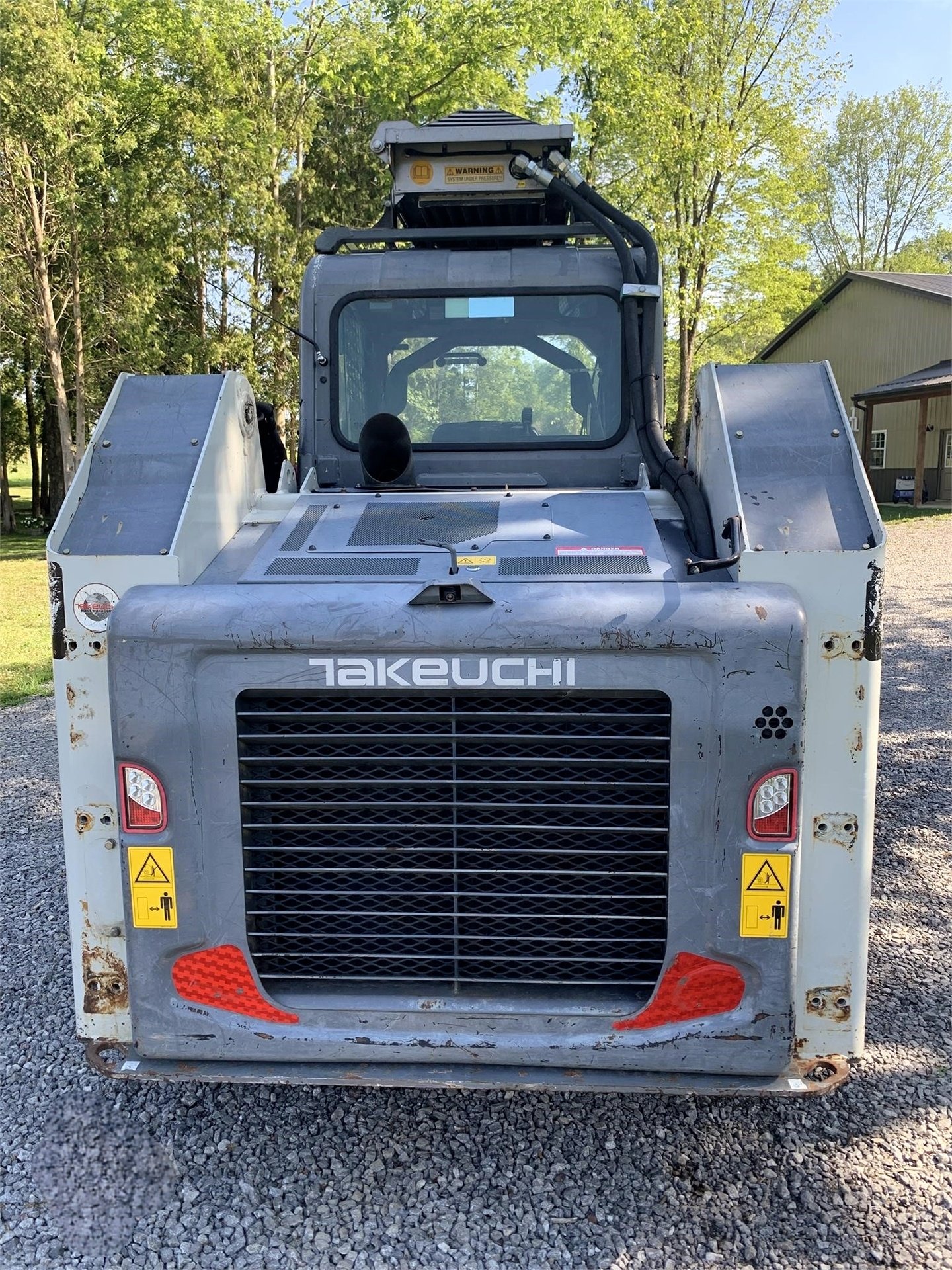 Top Product Great Condition Used 2018 TAKEUCHI TL12R2 Hydraulic Compact Track Loader For Sale
