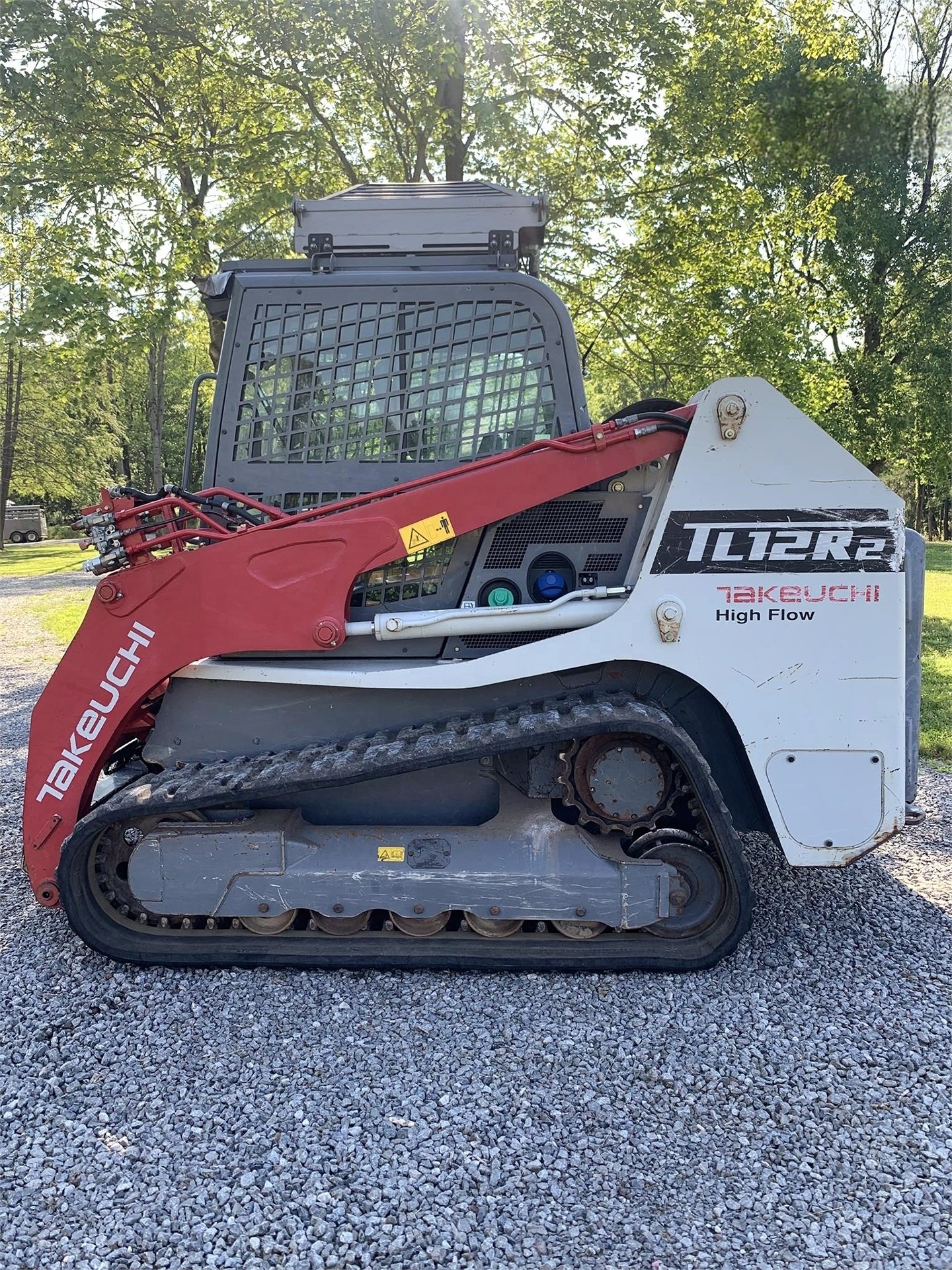 Top Product Great Condition Used 2018 TAKEUCHI TL12R2 Hydraulic Compact Track Loader For Sale