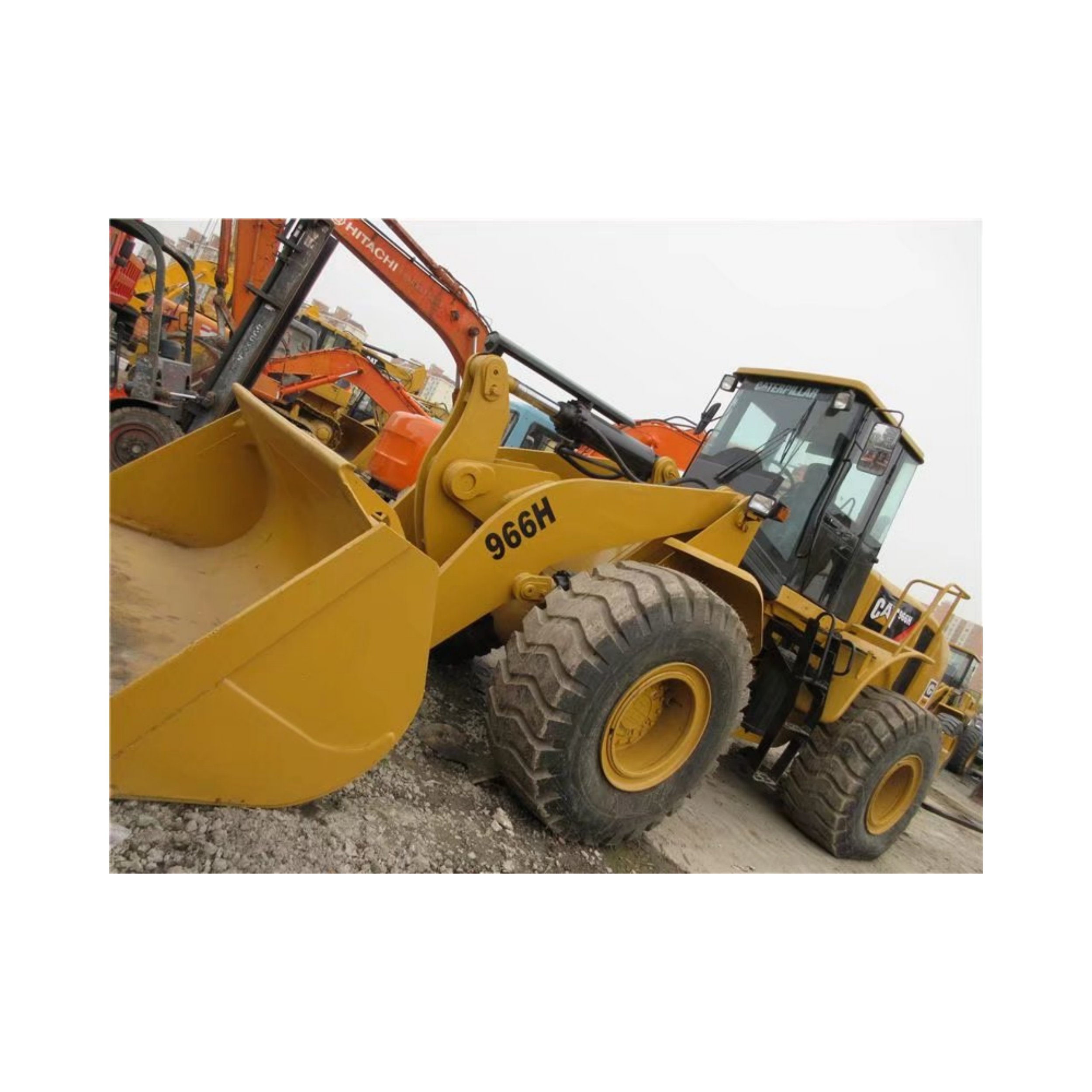 Caterpillar quality loader CAT966H second-hand CAT 966H used large wheel skid steer loaders