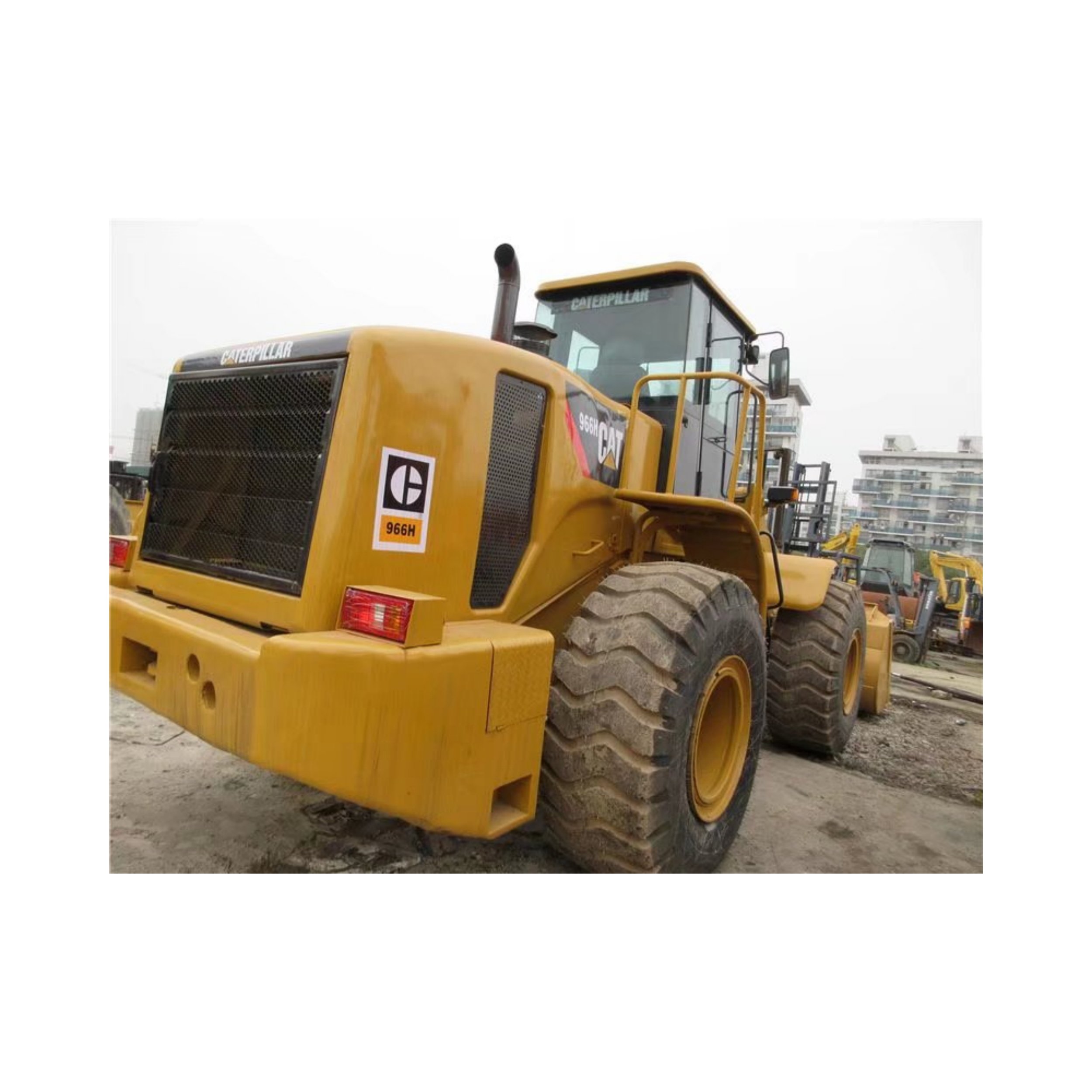 Caterpillar quality loader CAT966H second-hand CAT 966H used large wheel skid steer loaders