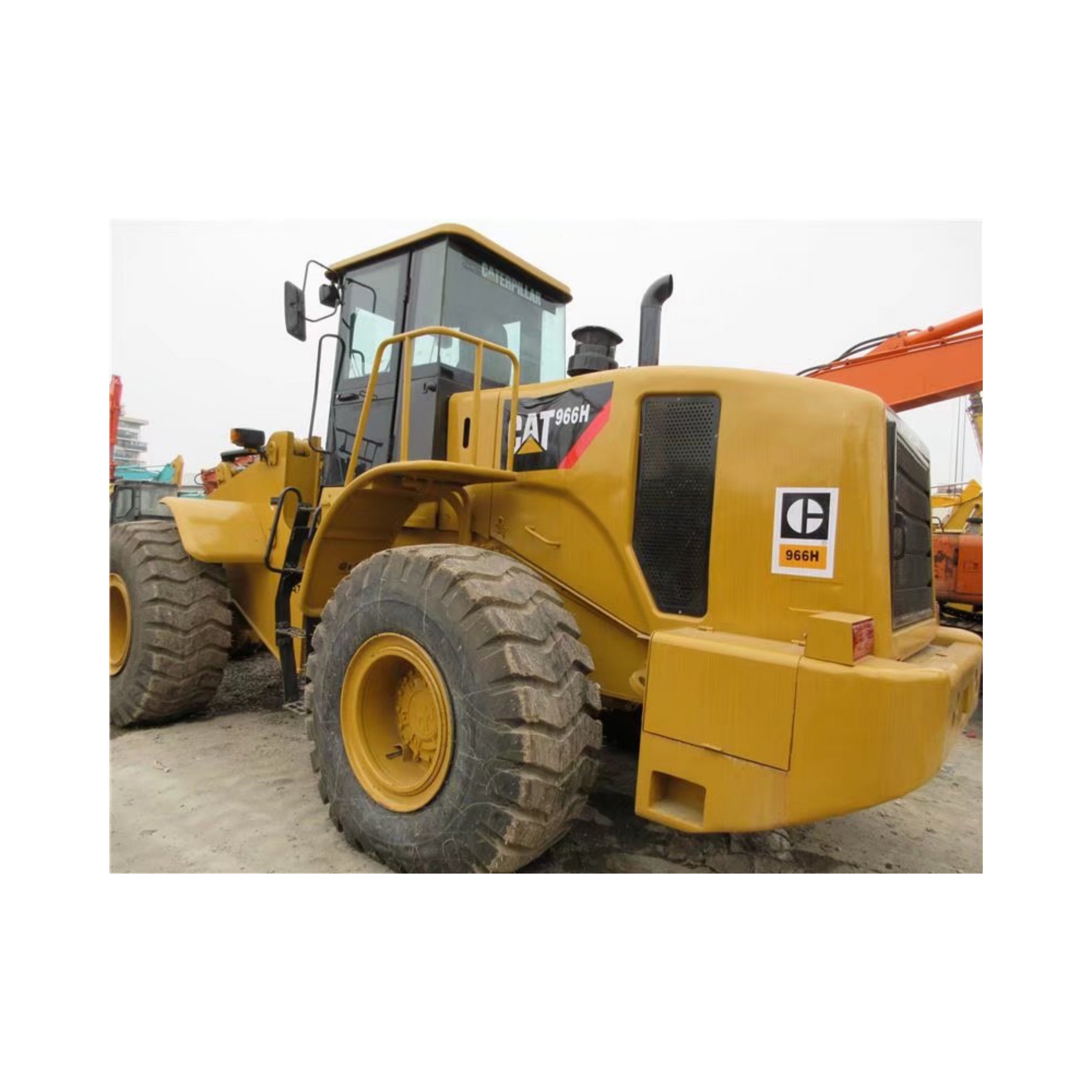 Caterpillar quality loader CAT966H second-hand CAT 966H used large wheel skid steer loaders