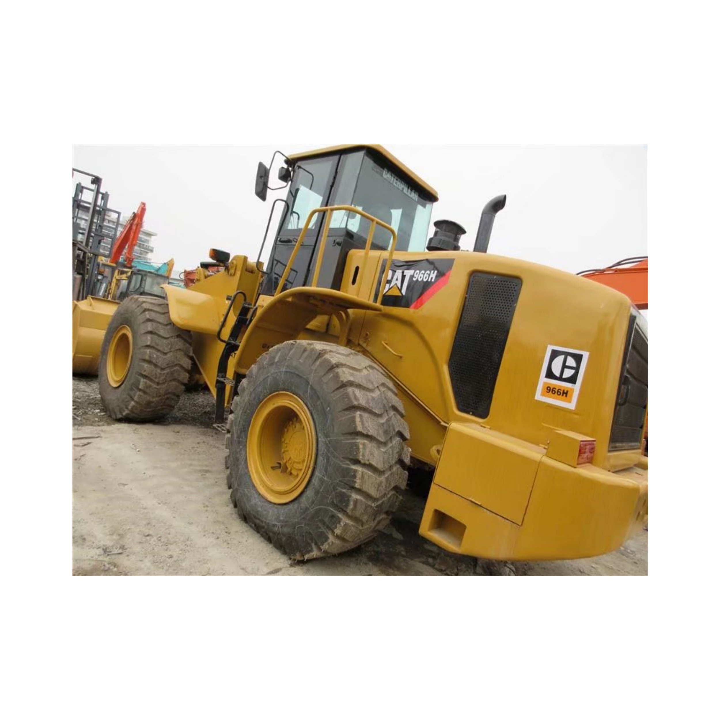 Caterpillar quality loader CAT966H second-hand CAT 966H used large wheel skid steer loaders