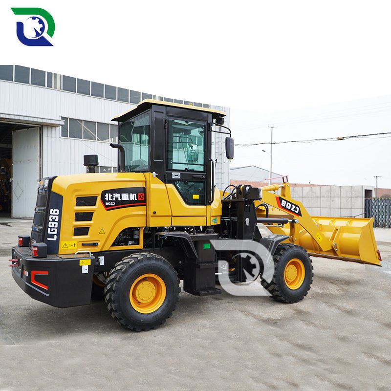 Langtu china 5 ton Mini backhoe loader mini wheel loader with spare parts mini backhoe loader