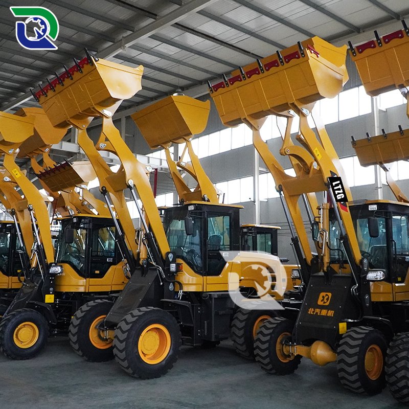 Langtu china 5 ton Mini backhoe loader mini wheel loader with spare parts mini backhoe loader