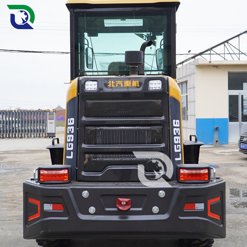 Langtu china 5 ton Mini backhoe loader mini wheel loader with spare parts mini backhoe loader