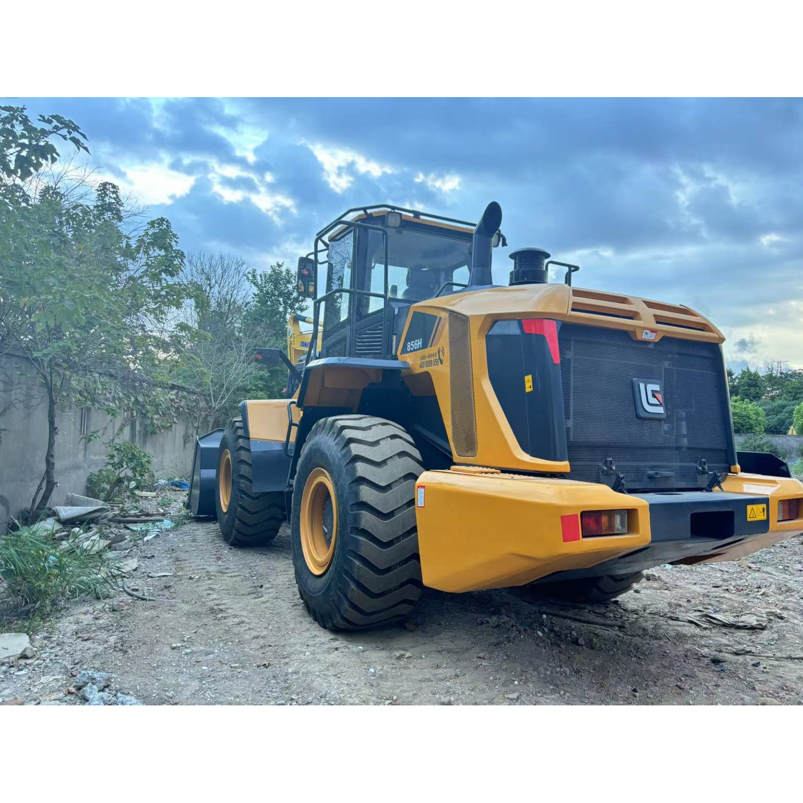 Used Liugong front loader 5 Ton used wheel loader 856H sed liugong 856 wheel loader