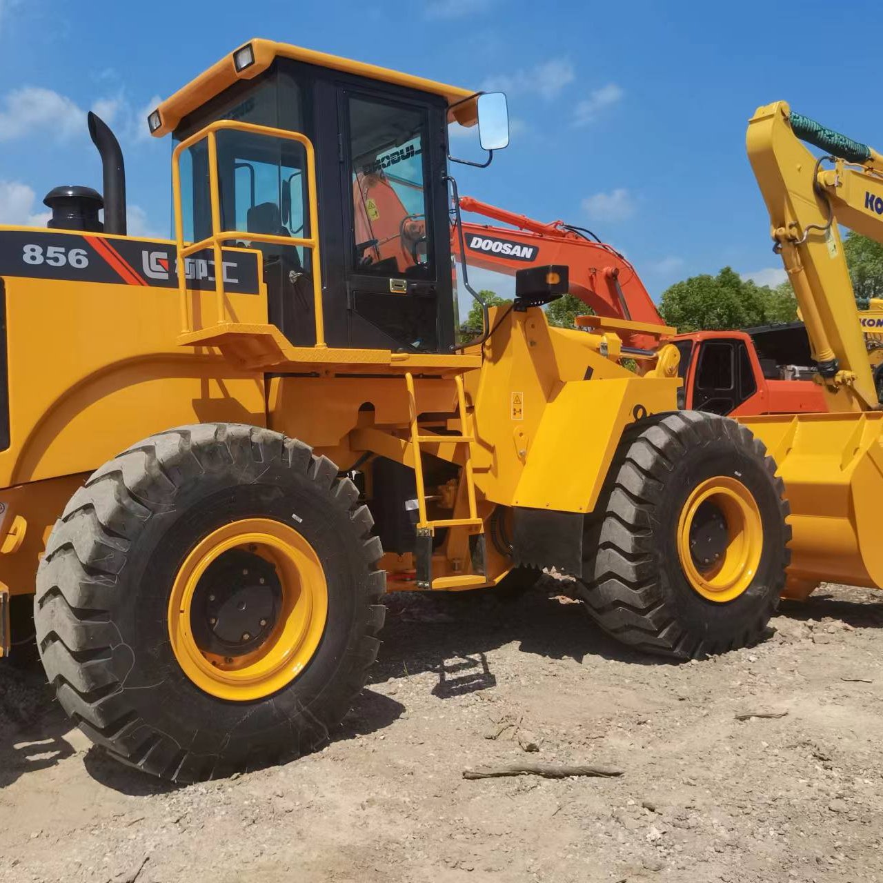 good working condition liugong 856 secondhand wheel loader Original used Liugong 856 wheel loader Used Liugong 856 wheel loader