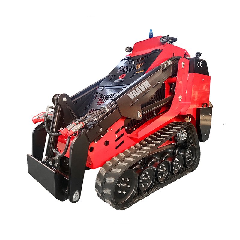 Crawler Skid Steer Mini Loader Track Skid Steer Loader With Backhoe Arm