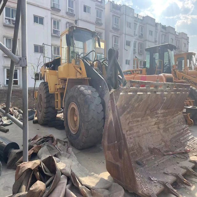 Used VOLVO L150E Front loader in used condition L70E L180 L150 L150E L120 payloader Secondhand Loaders VOLVO L120 Wheel Loader