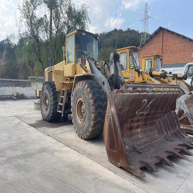 Used VOLVO L150E Front loader in used condition L70E L180 L150 L150E L120 payloader Secondhand Loaders VOLVO L120 Wheel Loader