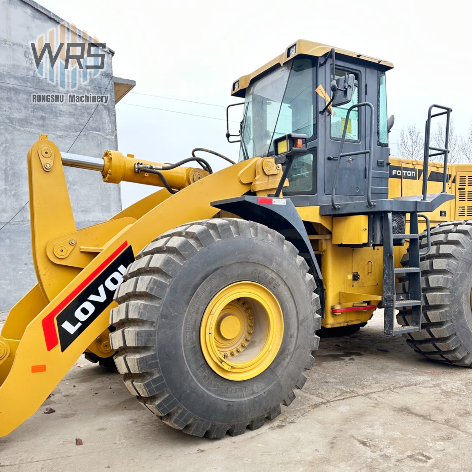 High quality original 90% new Foton Lovol 980 loader used Foton 980G large shovel for sale