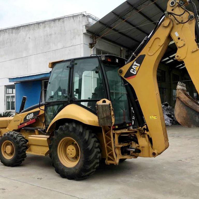 Good Condition USA Cat 420f Used Backhoe Loader, Caterpillar 420f Loader Backhoe