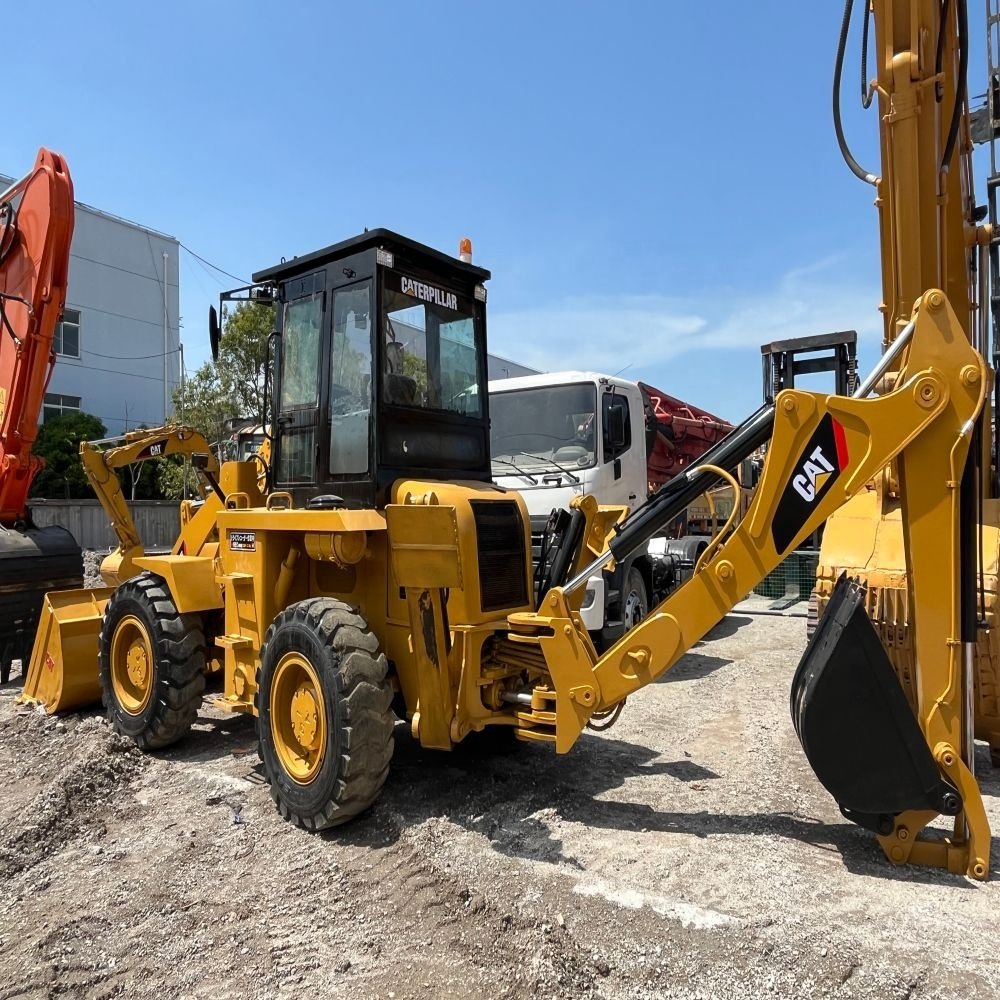 Used Caterpillar CAT 416E 10 Ton Rated Load Backhoe Loader with Engine Gearbox Bearing Motor Wheel Loader Available for Sale