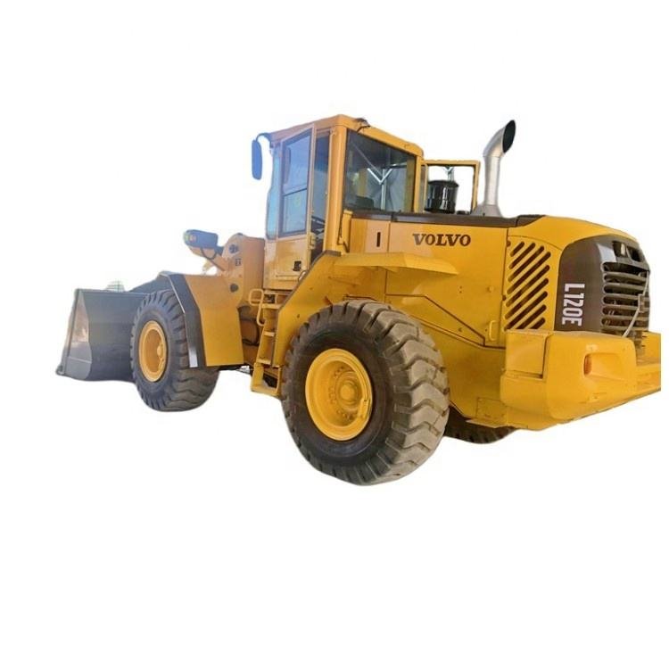 Construction machine wheel loader used Volvo L120E excellent condition