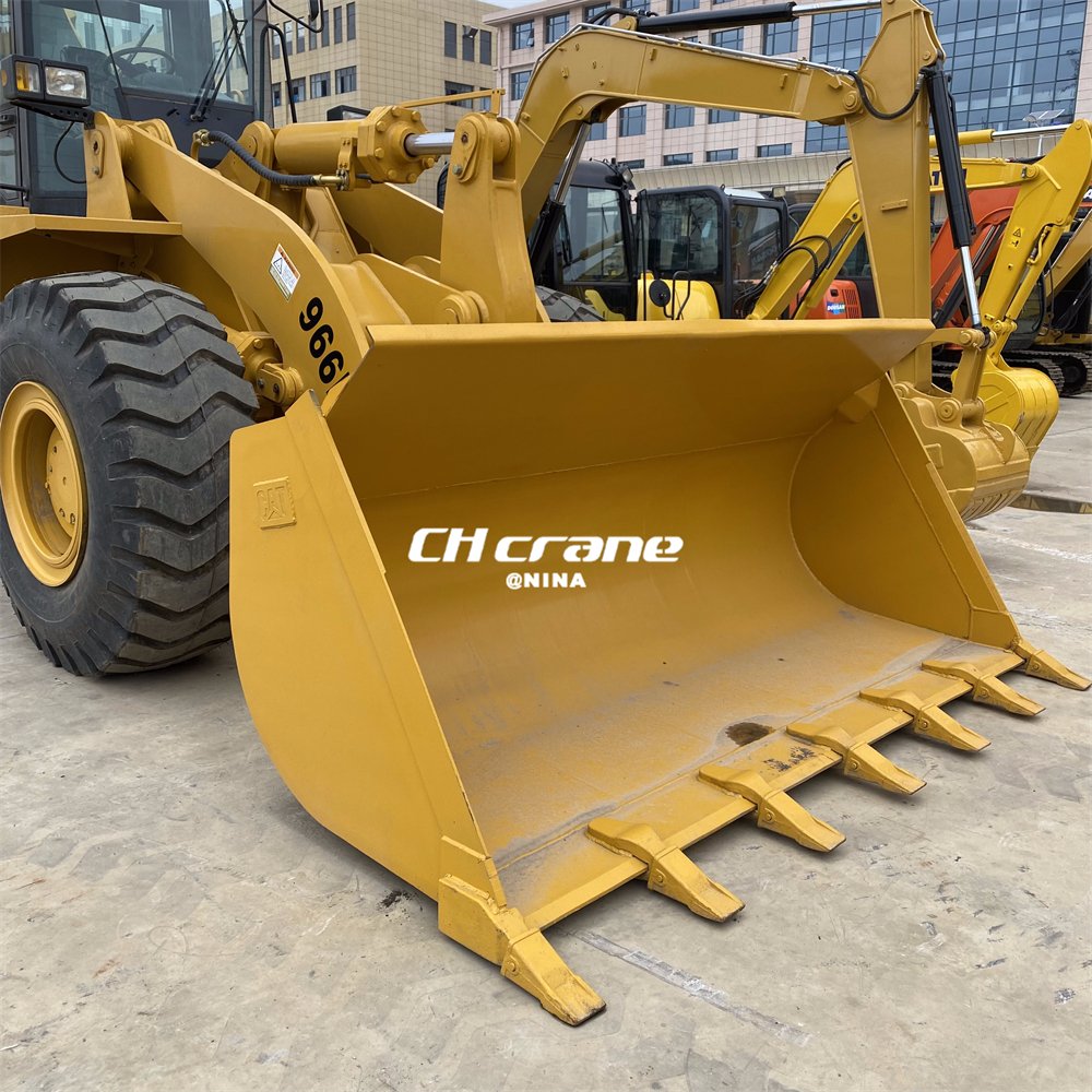 High quality used cat 966h backhoe loader with high quality caterpillar 966h 988k 996h backhoe loader in good condition