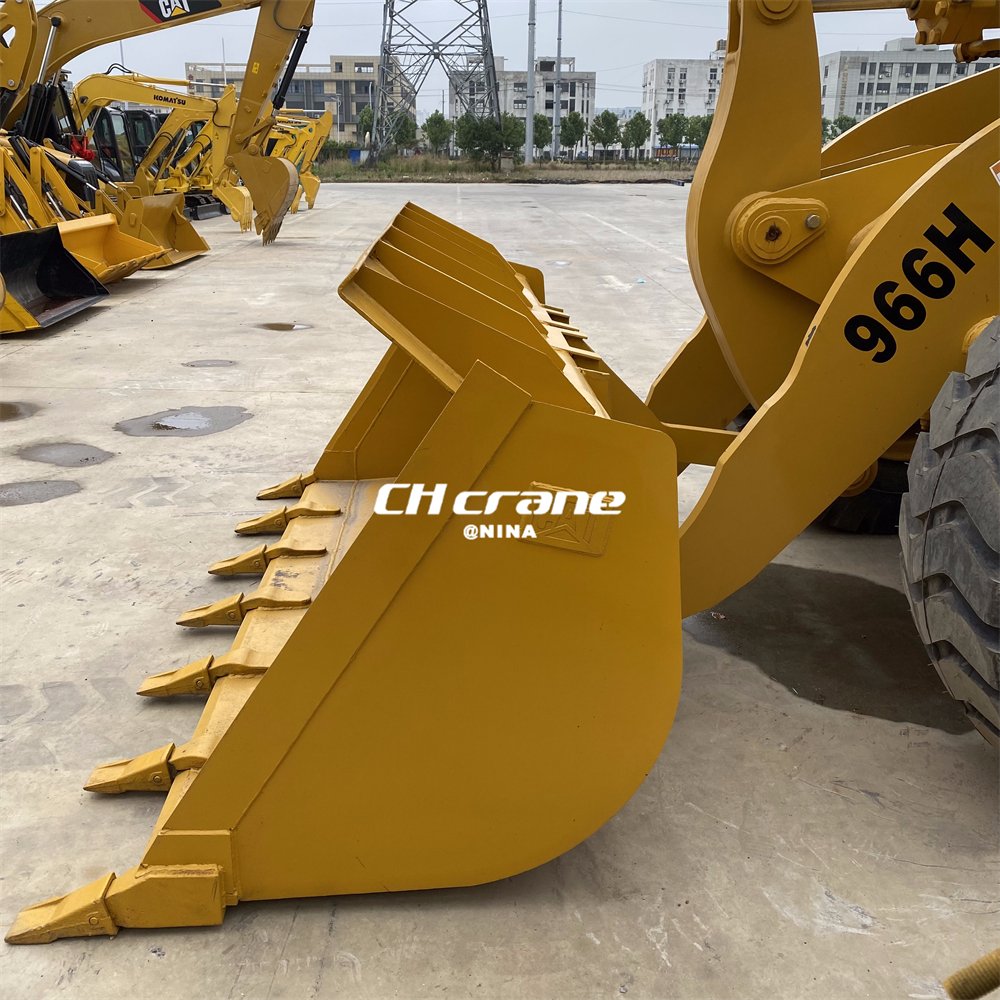 High quality used cat 966h backhoe loader with high quality caterpillar 966h 988k 996h backhoe loader in good condition