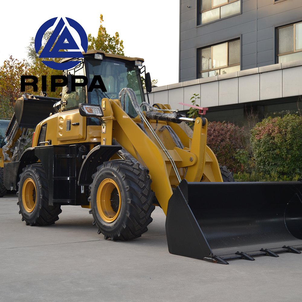 Factory Price China Multi Purpose 4 Ton 5 Ton Mini Wheel Loader Radlader With Attachments
