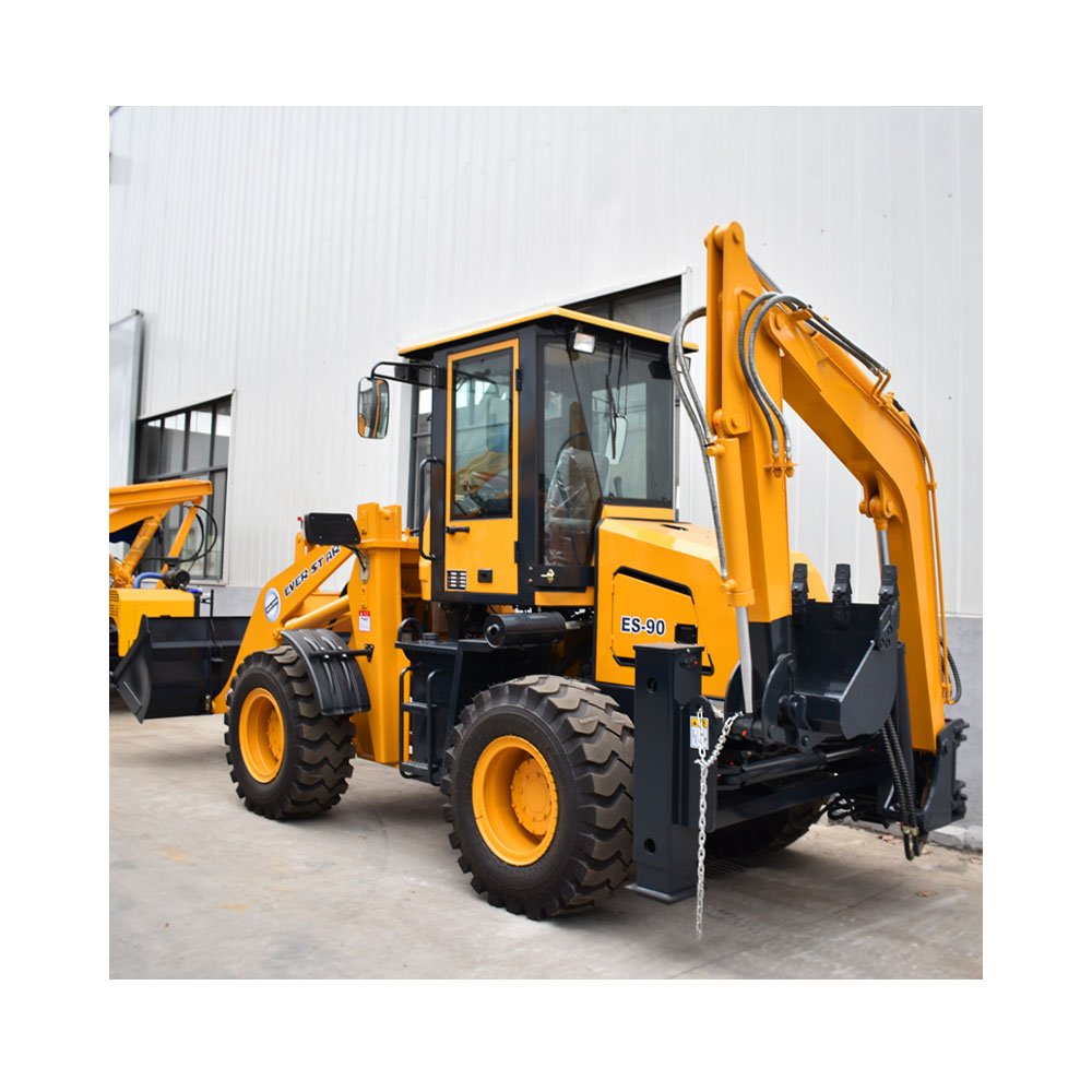 2023 cheapest china smallest electric wheel backhoe loaders mini ARTICULATED front end new used loader mini loadere
