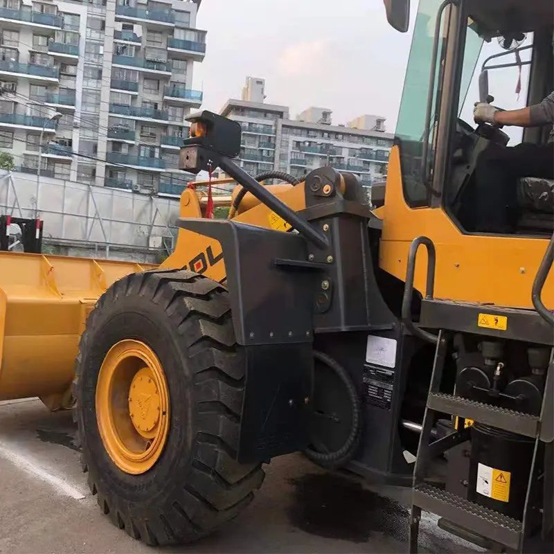 Used 90% New Chinese SDLG Loader 956 958 Construction Equipment Used sdlg 956 wheel loader for Peru
