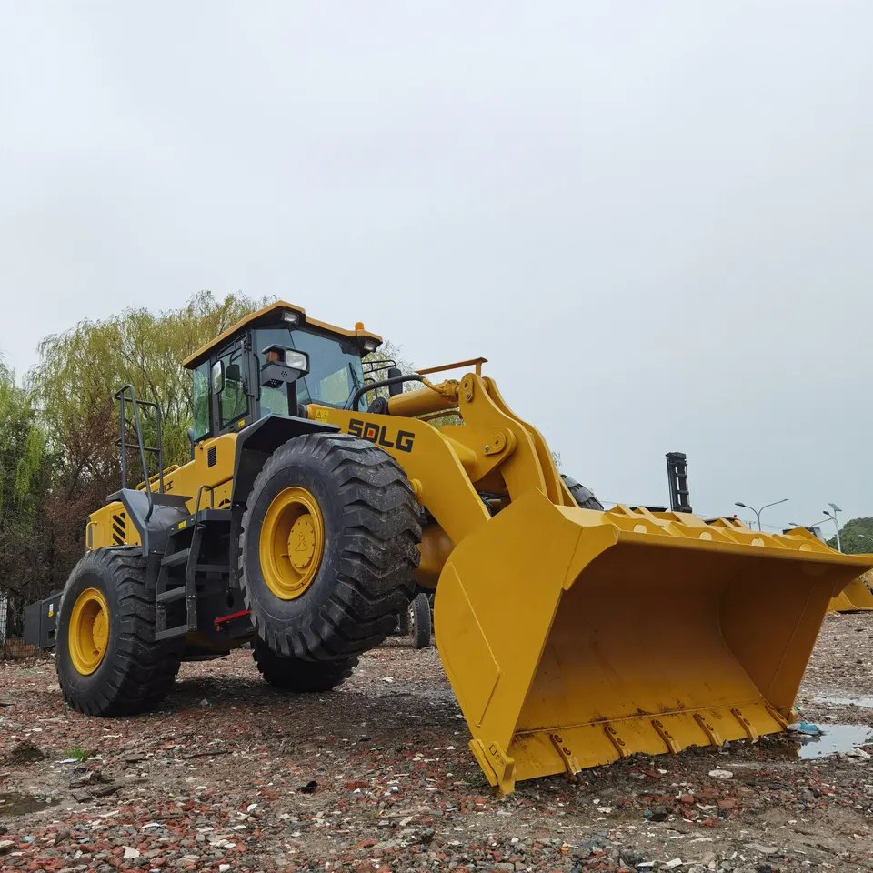 Used 90% New Chinese SDLG Loader 956 958 Construction Equipment Used sdlg 956 wheel loader for Peru
