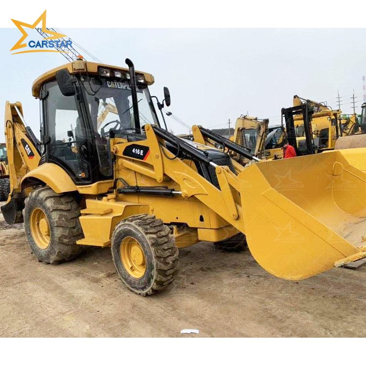 USA Original Used Caterpillar Cat 420f Used Backhoe Loader Used