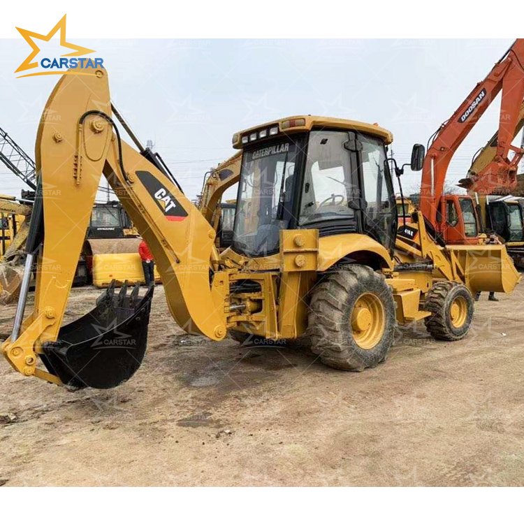 USA Original Used Caterpillar Cat 420f Used Backhoe Loader Used