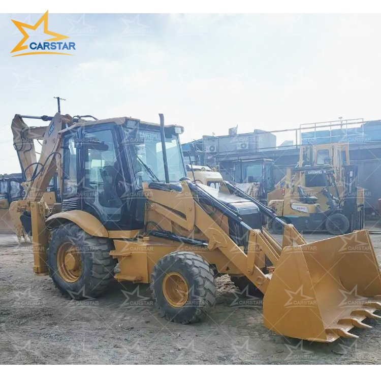 USA Original Used Caterpillar Cat 420f Used Backhoe Loader Used