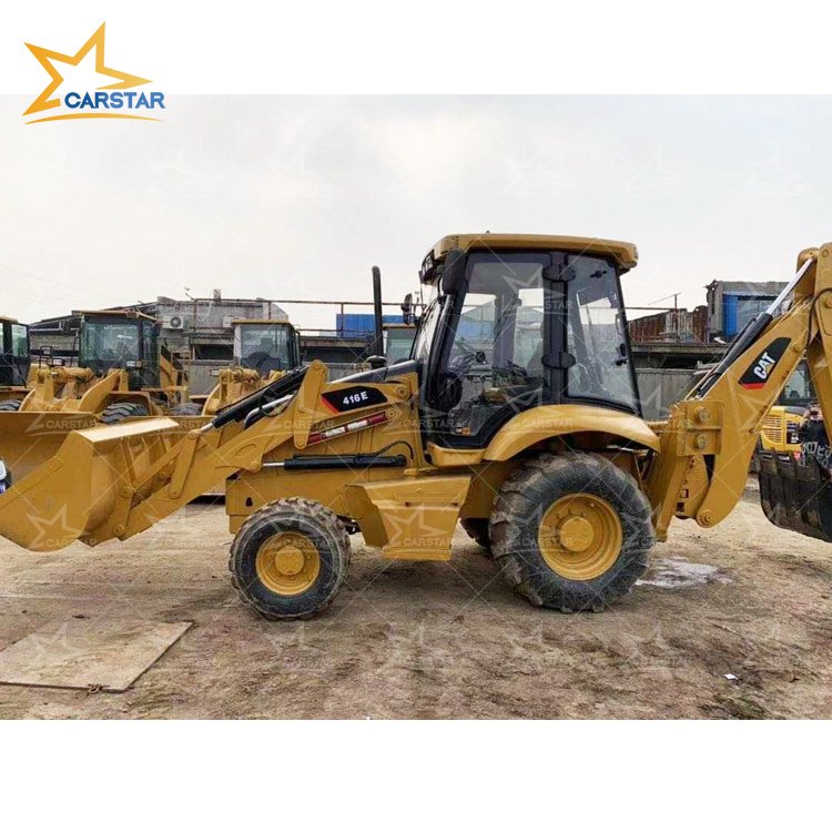 USA Original Used Caterpillar Cat 420f Used Backhoe Loader Used