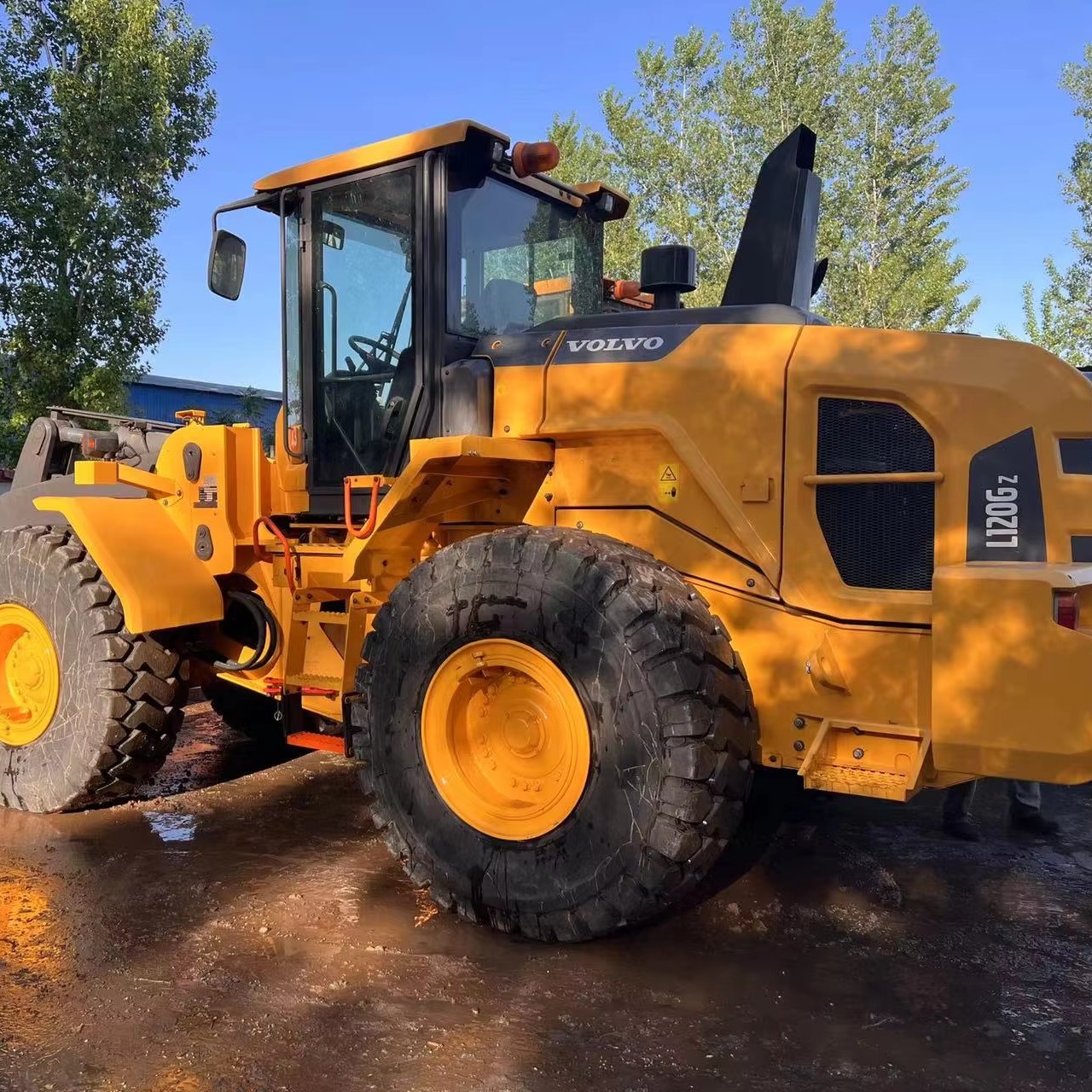 Hot Sale Used VOLVO L120GZ Loader Construction Machinery High Quality Loader VOLVO