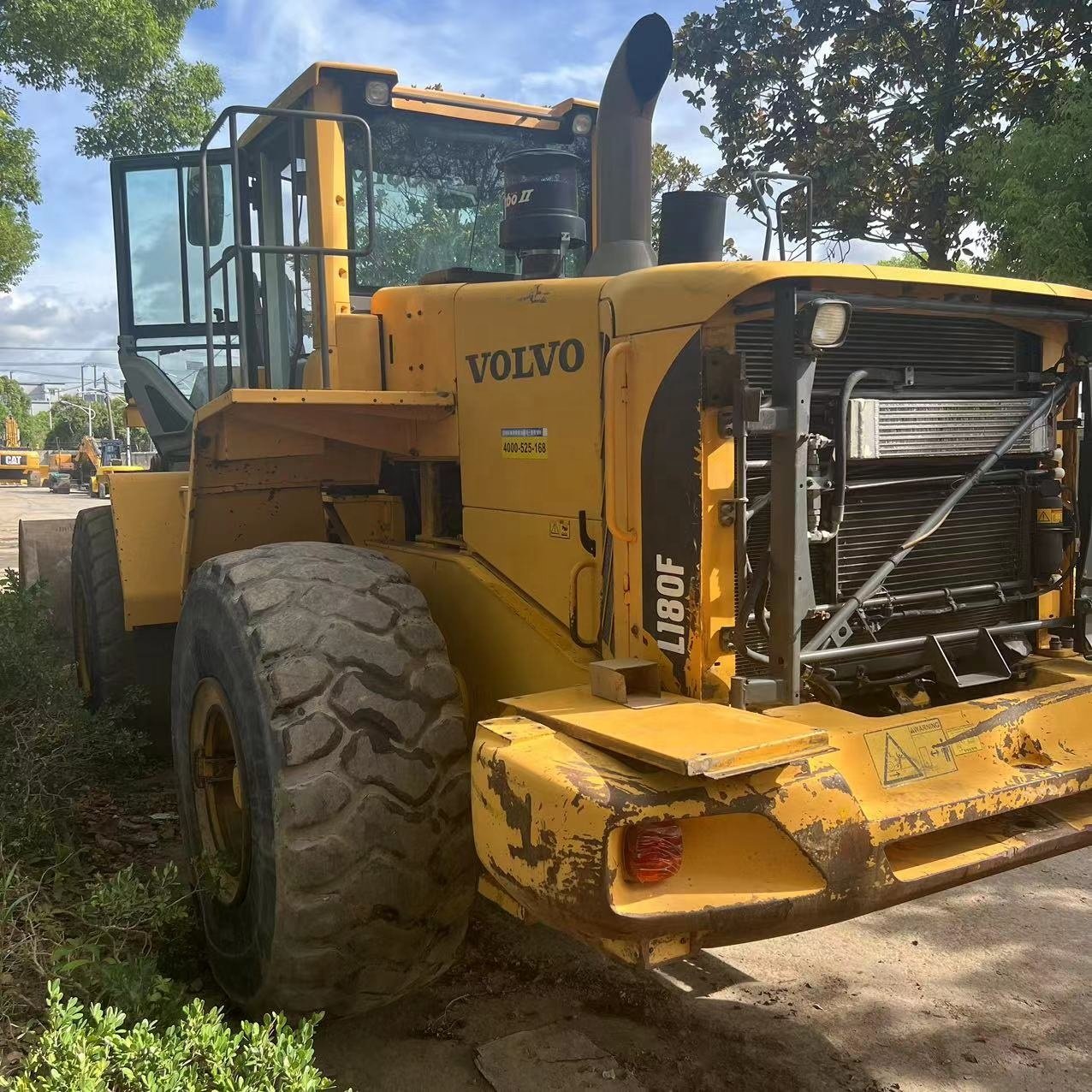 sweden volvo l180f front loader 6ton loader