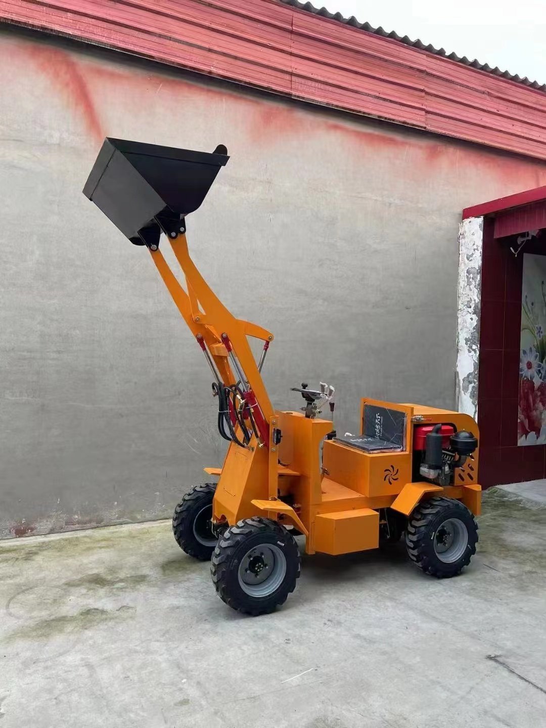 High quality new mini front loaders 08 10 12 model diesel four-wheel drive used cat 966g loader