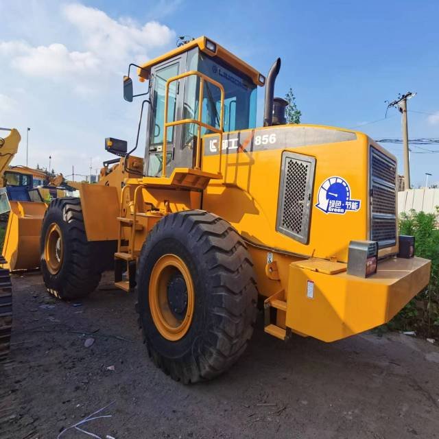 chinese liugong 856 cheap price used liugong wheel loader cummins engine loader