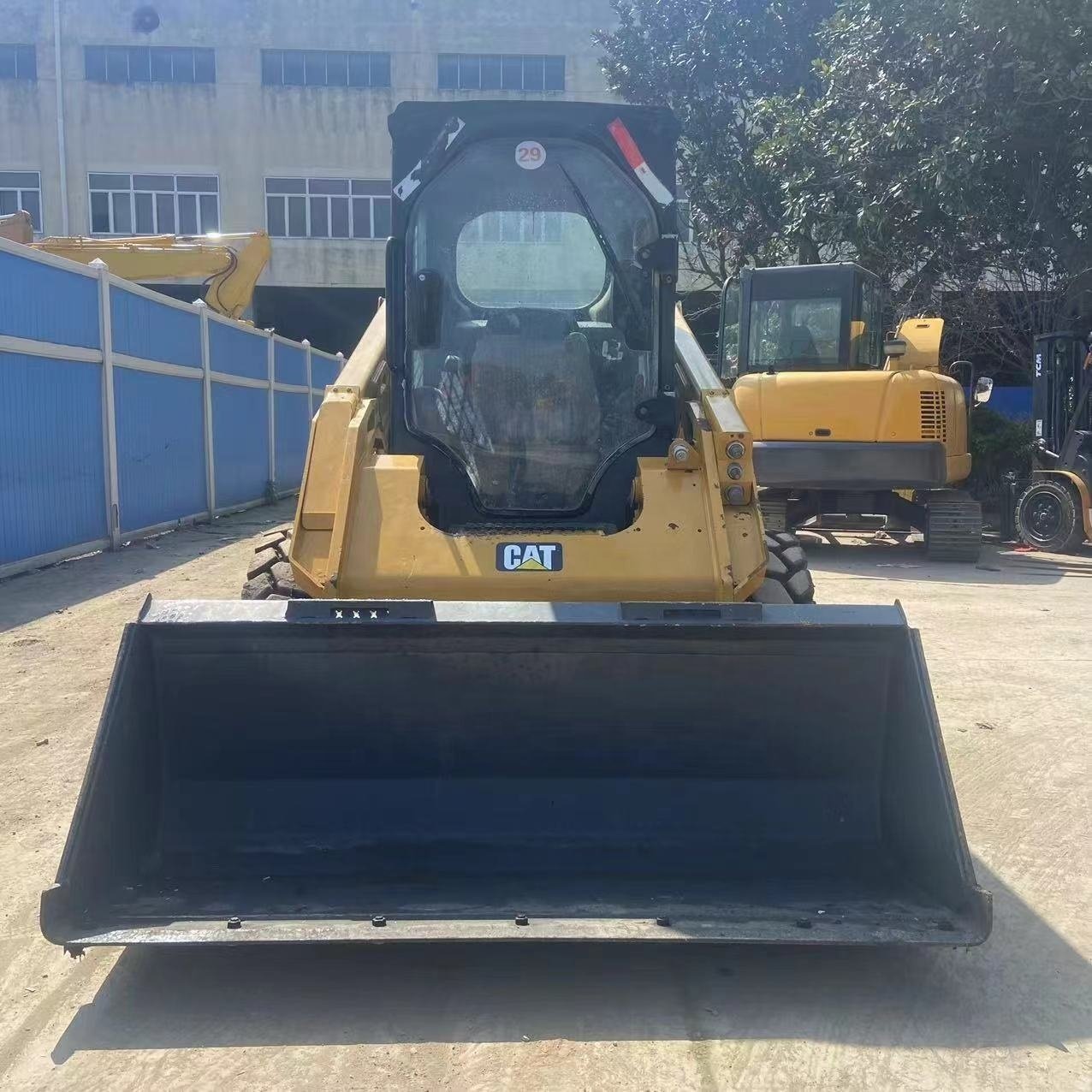 factory direct supplier caterpillar 246d mini used skid steer cat 246 272 hydraulic used self loaders for sale