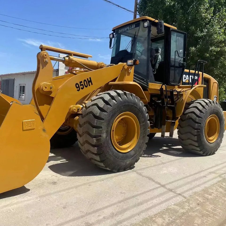 Hot Sale Used CAT 966h Front Wheel Loader Tractor Low Price Skid Loader with Front End Loading