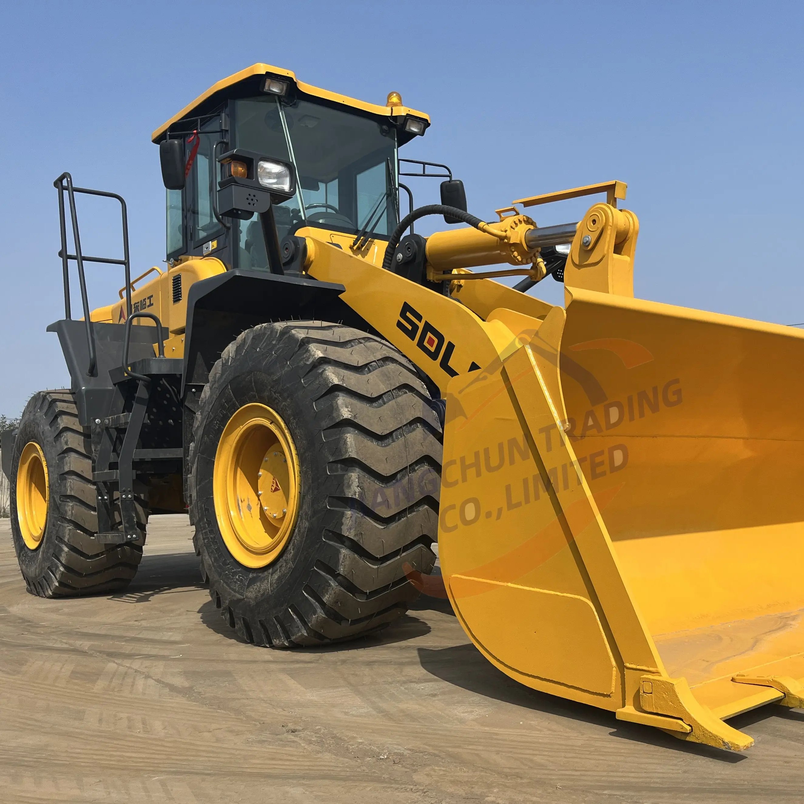 Used wheel loader SDLG 956L L956F 956l wheel loader China heavy duty hydraulic tractor loader with Low running hours