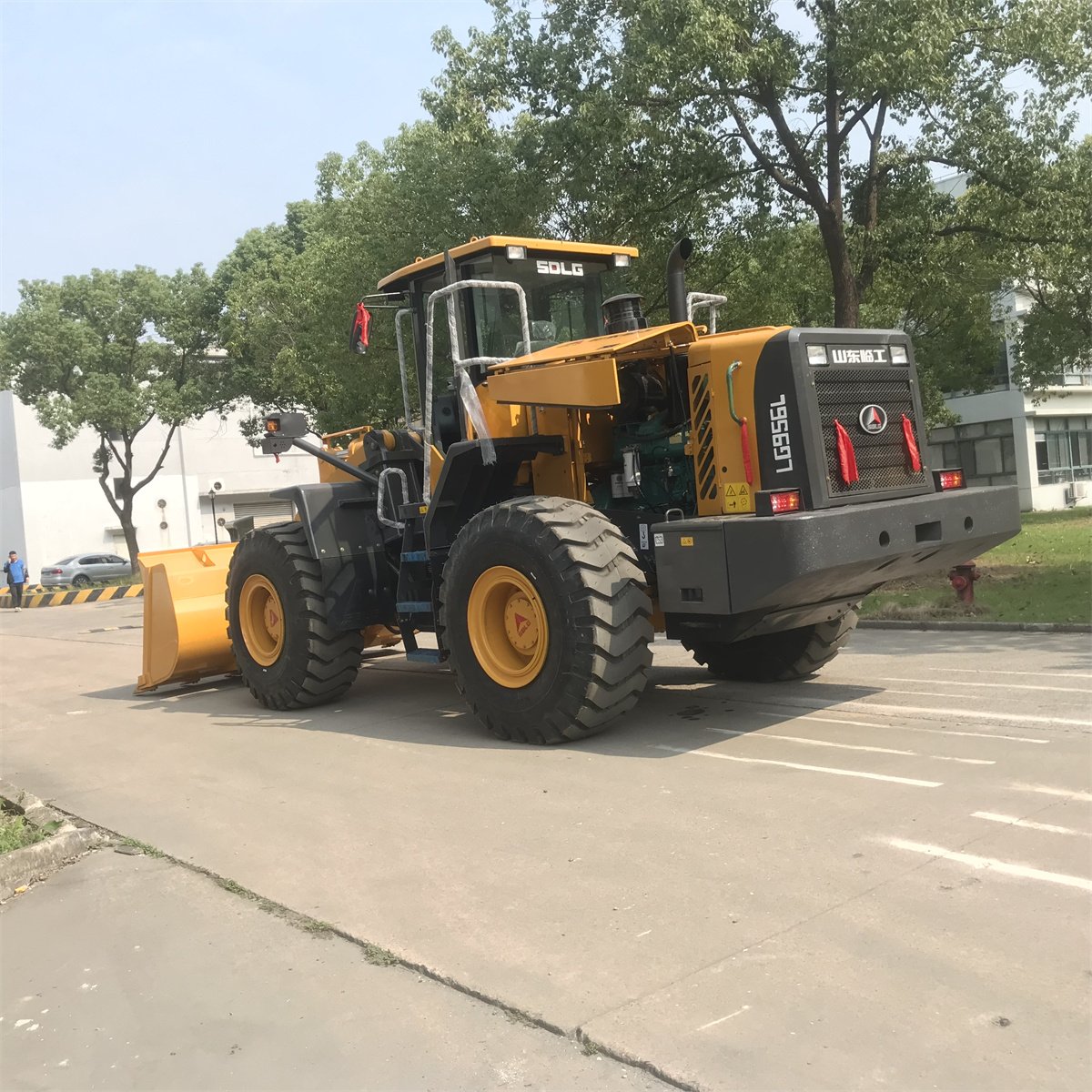 Shandong LINGONG LG956L Wheel Loader 5ton payloader SDLG 956 LG956F LG958F China made cheap loader