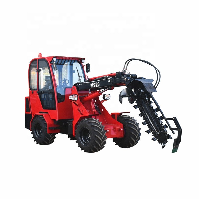 articulated front end wheel loader china made 1ton 2ton small farm construction used mini wheel loader with attachments