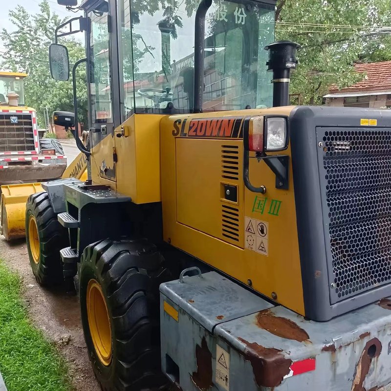 China Brand Shantui SL20wn 2 ton Wheel Loader with 1 Cubic Meters Bucket