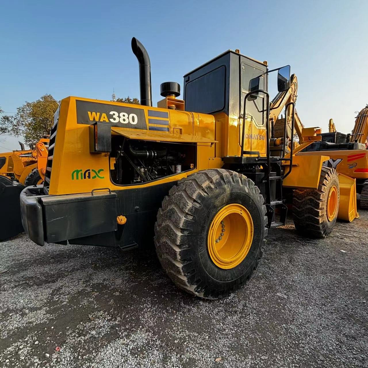 Japan Original Komatsu Wa380-6 Front Loader,Used Komatsu Wa380 Wheel Loader,Komatsu Wa380