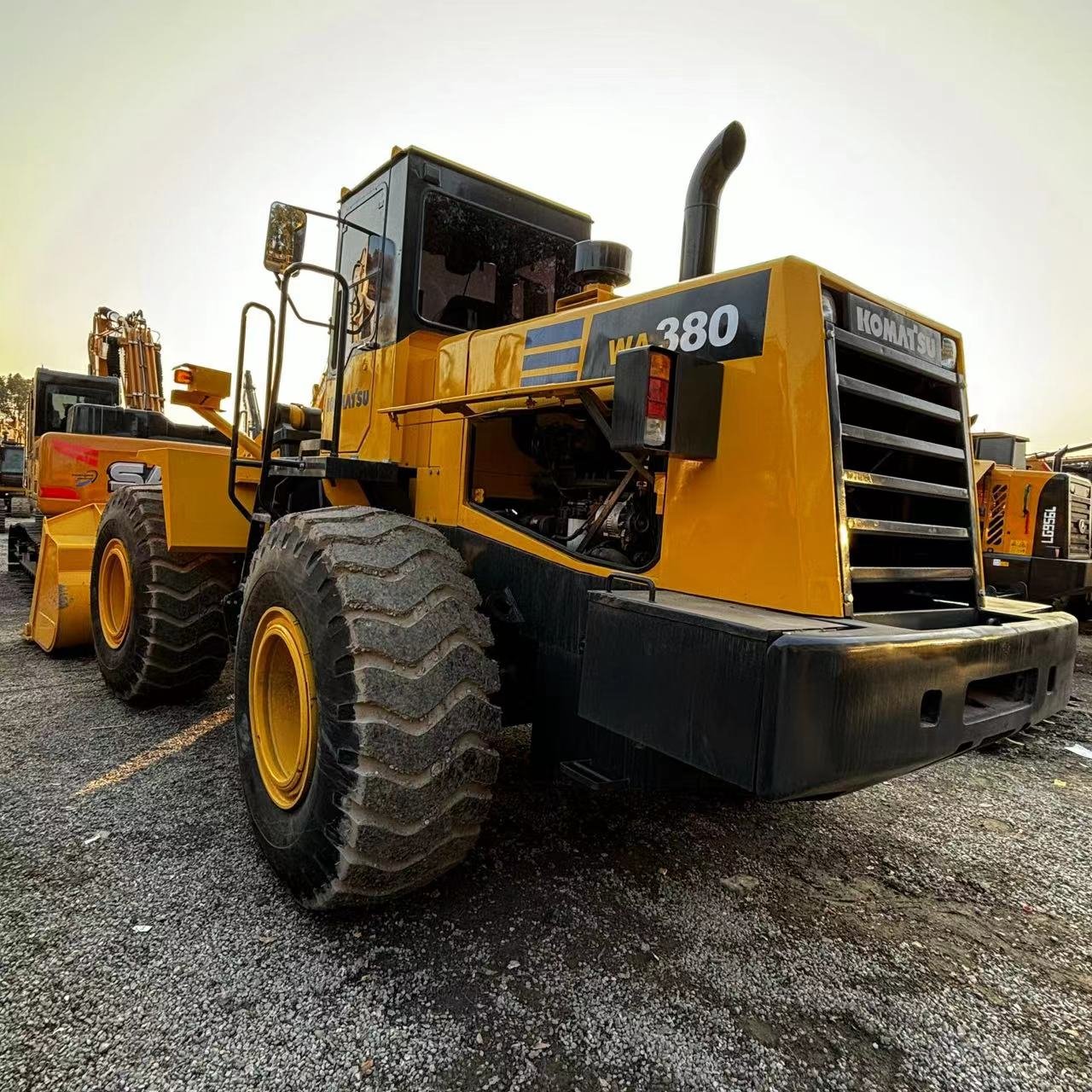Japan Original Komatsu Wa380-6 Front Loader,Used Komatsu Wa380 Wheel Loader,Komatsu Wa380